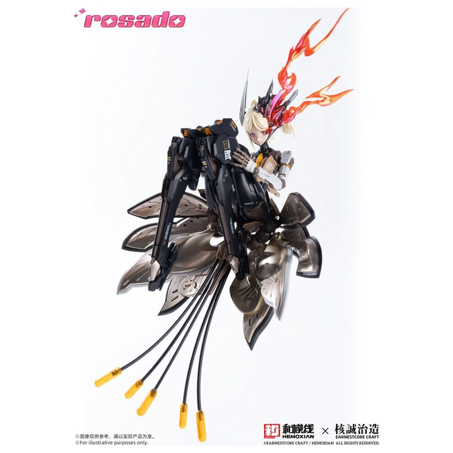 Original Character plastični komplet 1/10 Rosado Project RS-03 Starflower Lily MK3 20 cm fotografija izdelka