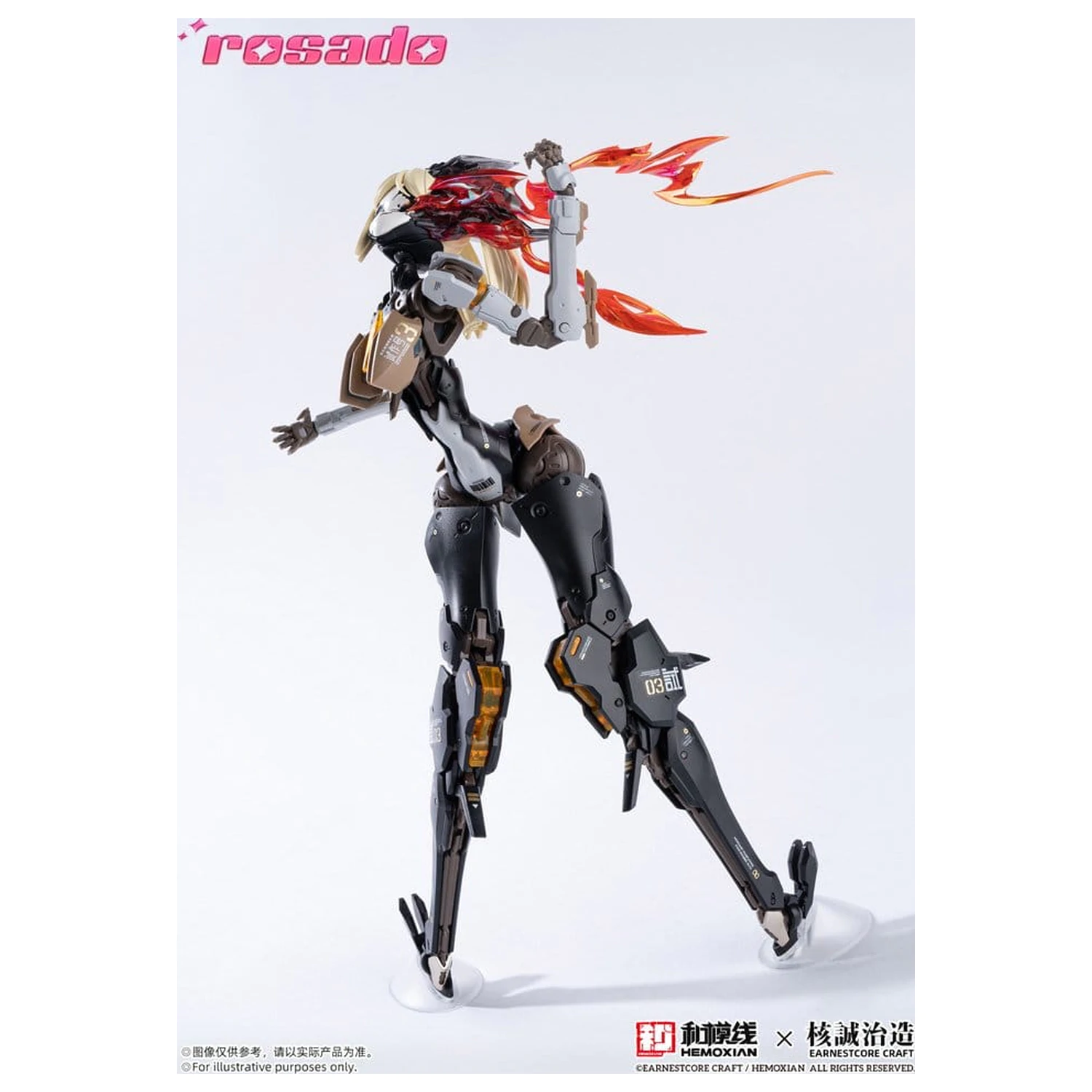 Original Character plastični komplet 1/10 Rosado Project RS-03 Starflower Lily MK3 20 cm fotografija izdelka