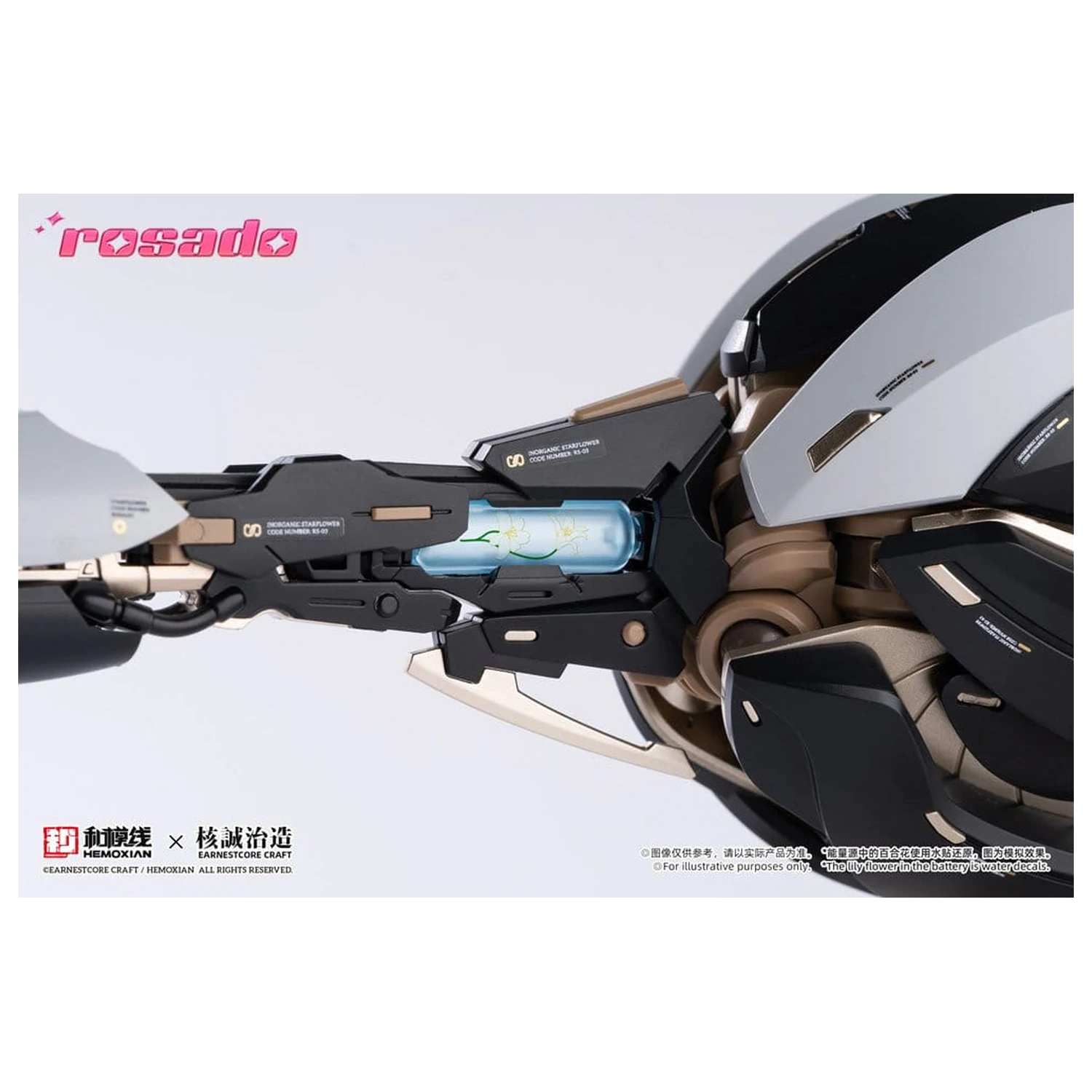 Original Character plastični komplet 1/10 Rosado Project RS-03 Starflower Lily MK3 20 cm fotografija izdelka