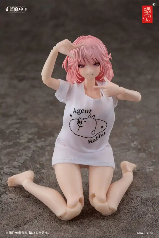 Komplet akcijske figure izvirnega lika 1/12 RA-01L Aileen Loungewear Ver. 16 cm fotografija izdelka