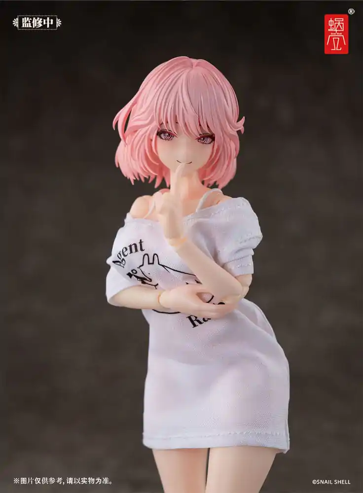 Komplet akcijske figure izvirnega lika 1/12 RA-01L Aileen Loungewear Ver. 16 cm fotografija izdelka