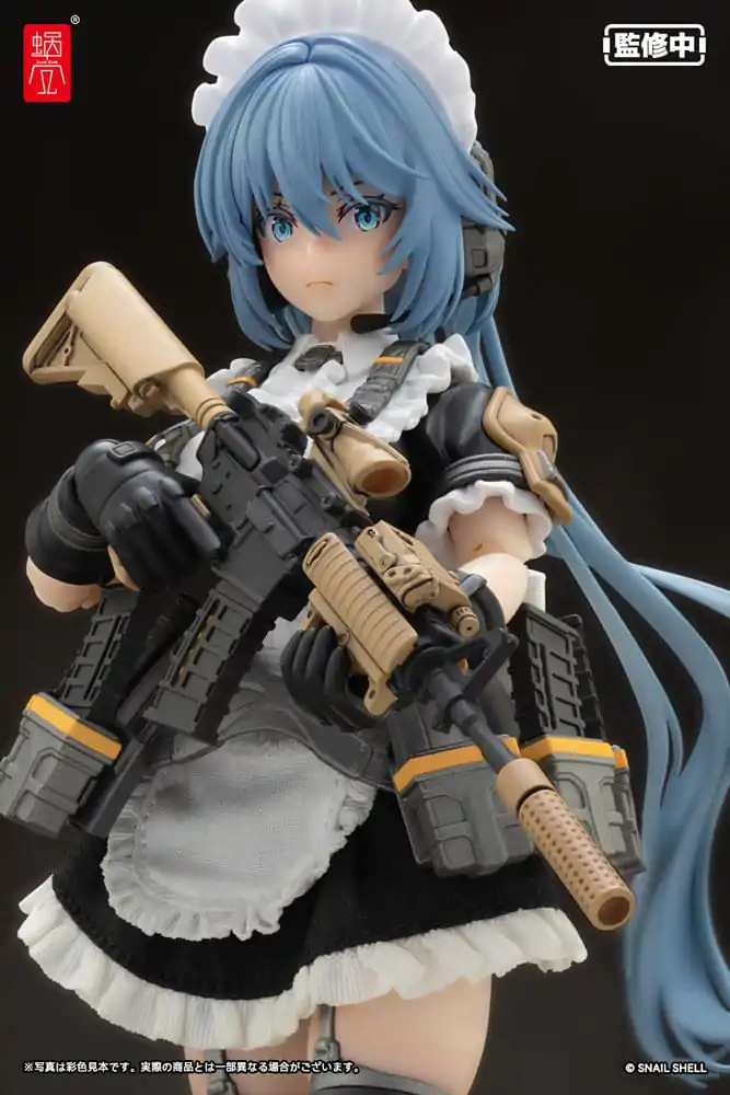 Original komplet akcijske figure lika 1/12 RA-02 Tactical Maid Kazune Tokiwa 16 cm fotografija izdelka