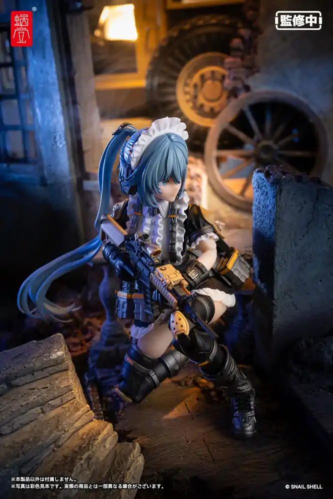 Original komplet akcijske figure lika 1/12 RA-02 Tactical Maid Kazune Tokiwa 16 cm fotografija izdelka