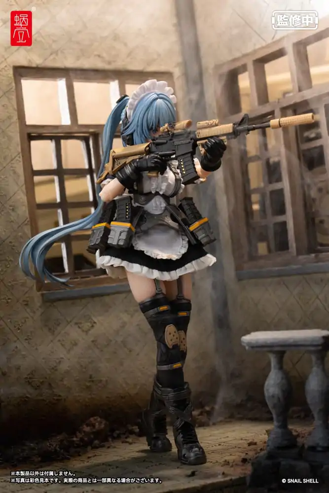 Original komplet akcijske figure lika 1/12 RA-02 Tactical Maid Kazune Tokiwa 16 cm fotografija izdelka