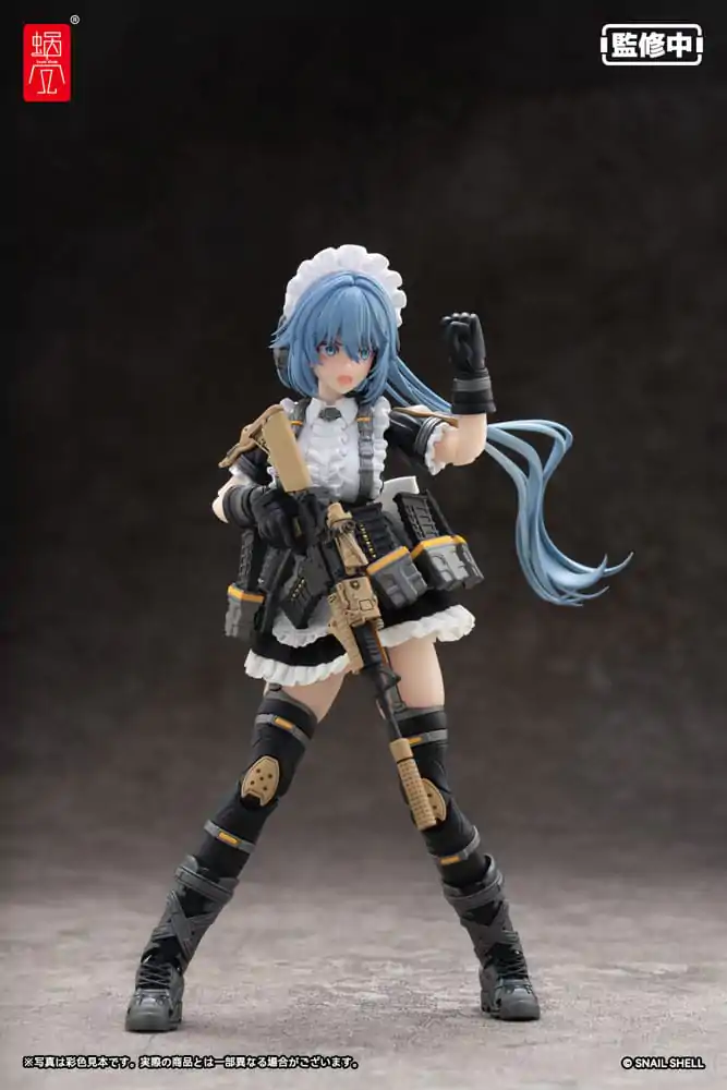 Original komplet akcijske figure lika 1/12 RA-02 Tactical Maid Kazune Tokiwa 16 cm fotografija izdelka