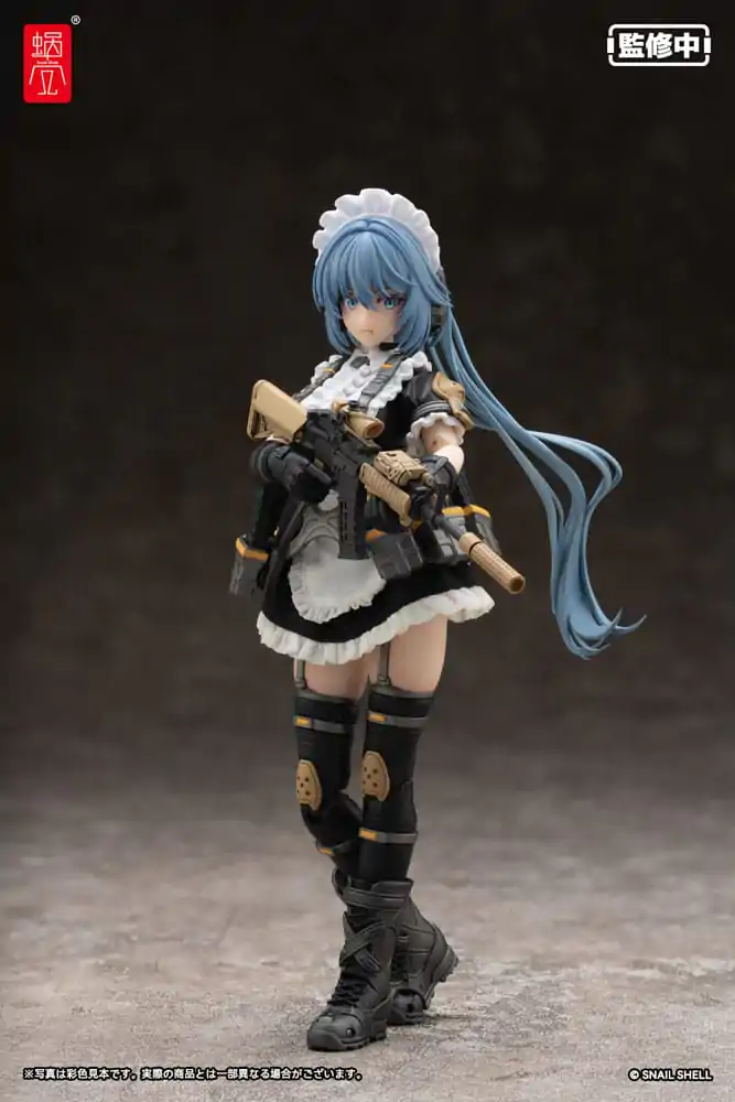 Original komplet akcijske figure lika 1/12 RA-02 Tactical Maid Kazune Tokiwa 16 cm fotografija izdelka