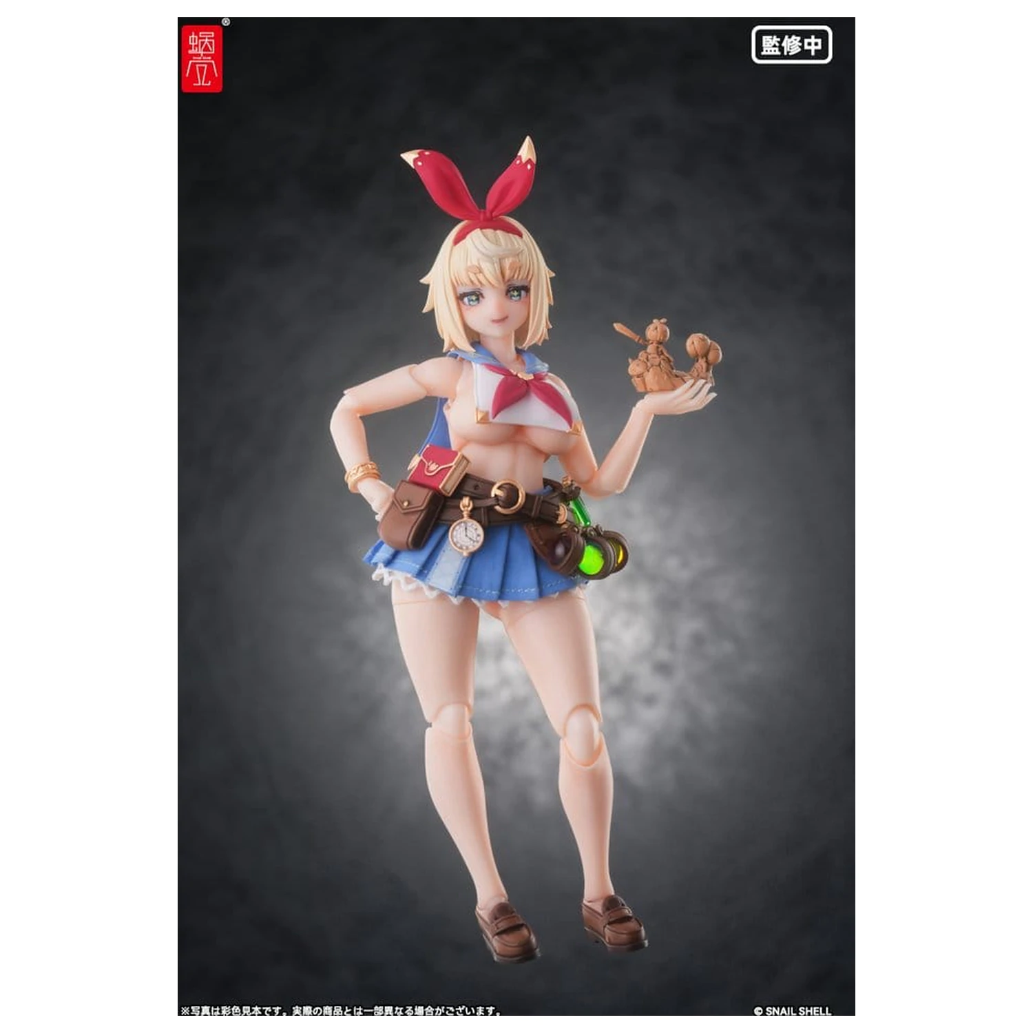 Original Character Action Figure 1/12 RPGEX-06 Adventurer Snail 15 cm fotografija izdelka