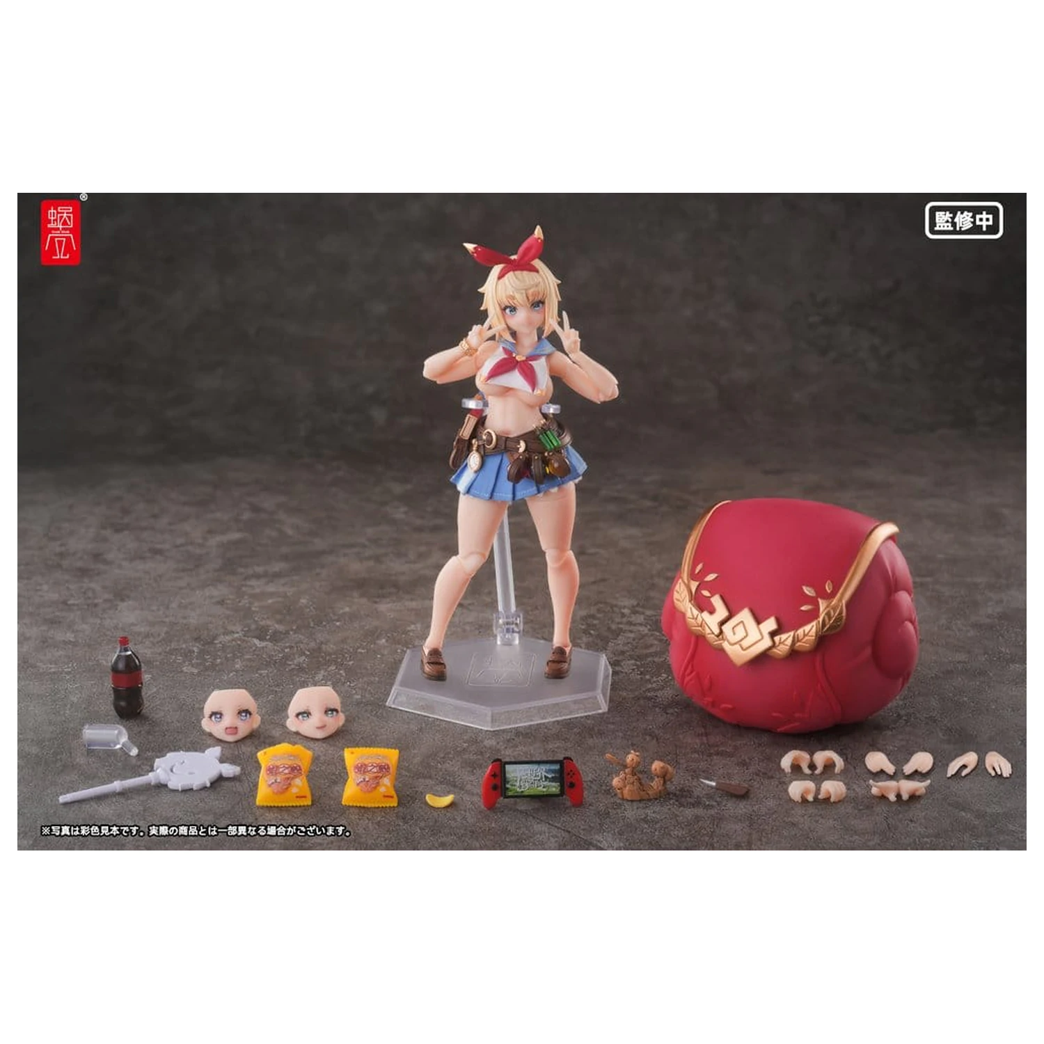 Original Character Action Figure 1/12 RPGEX-06 Adventurer Snail 15 cm fotografija izdelka