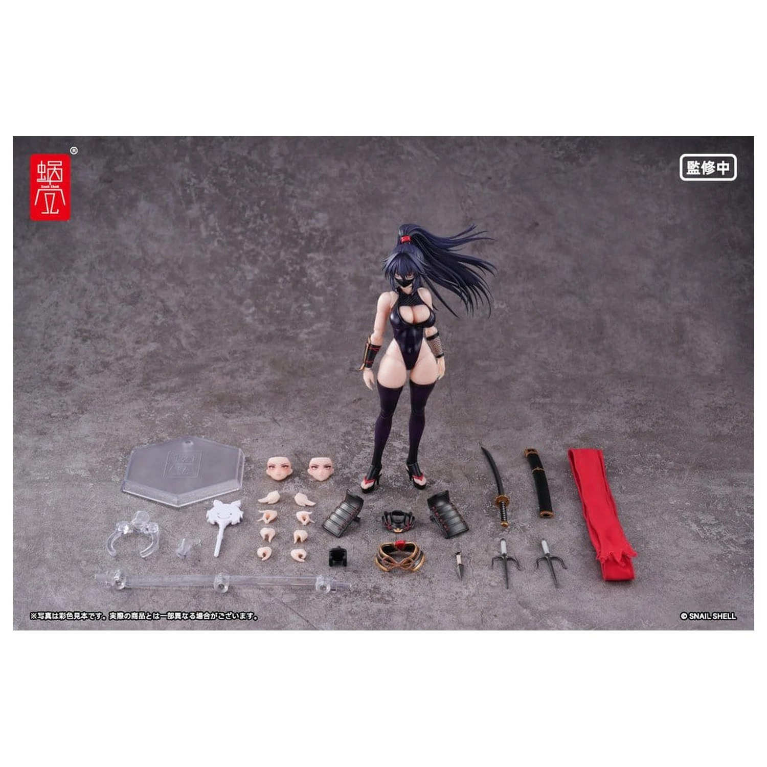 Original Character Akcijska figura 1/12 RPGEX-10 Kunoichi Reppuu 16 cm fotografija izdelka