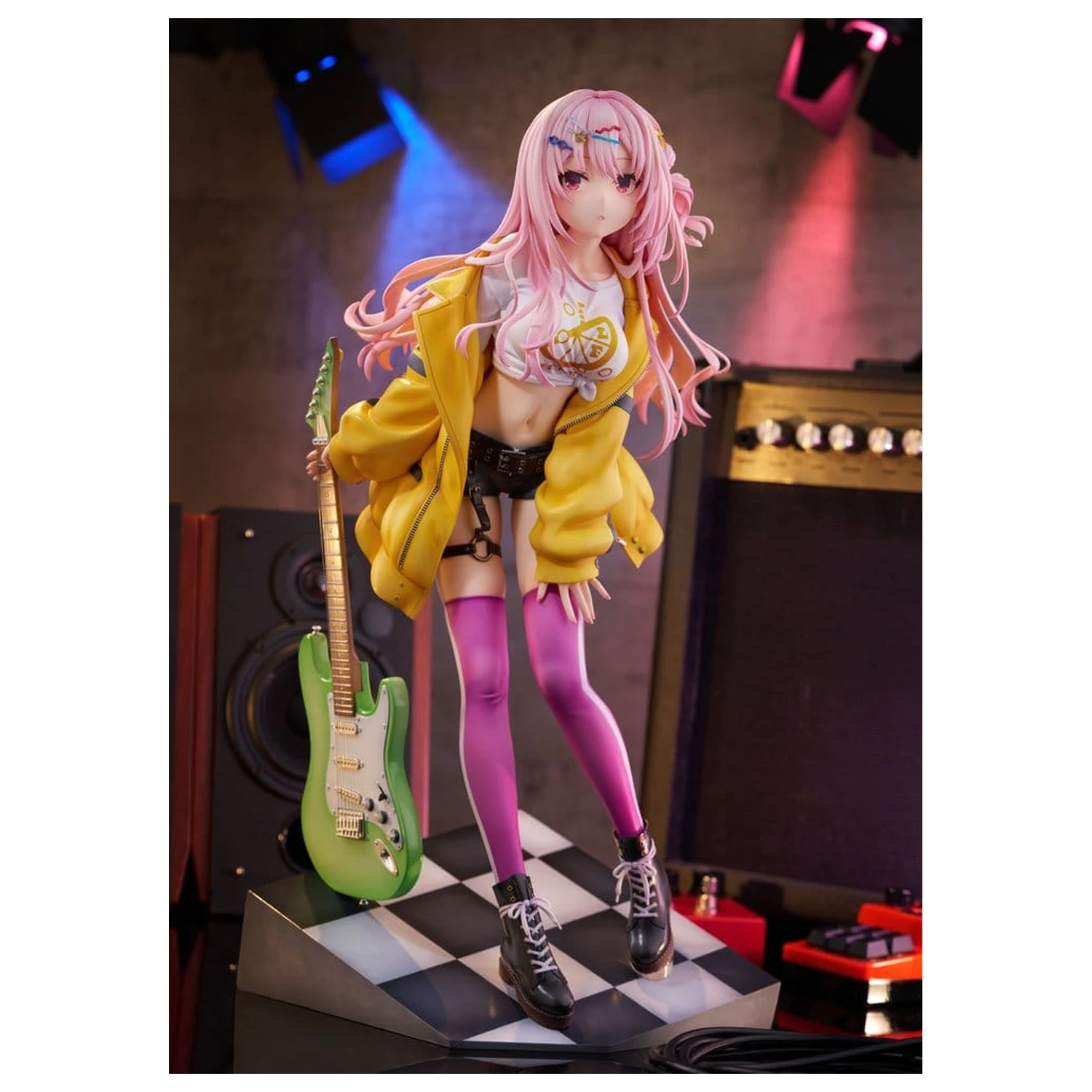 Originalni Lik PVC figura 1/3.5 LimeLight Lemonade Jam Ena Harumi AmiAmi Limited Edition 48 cm fotografija izdelka