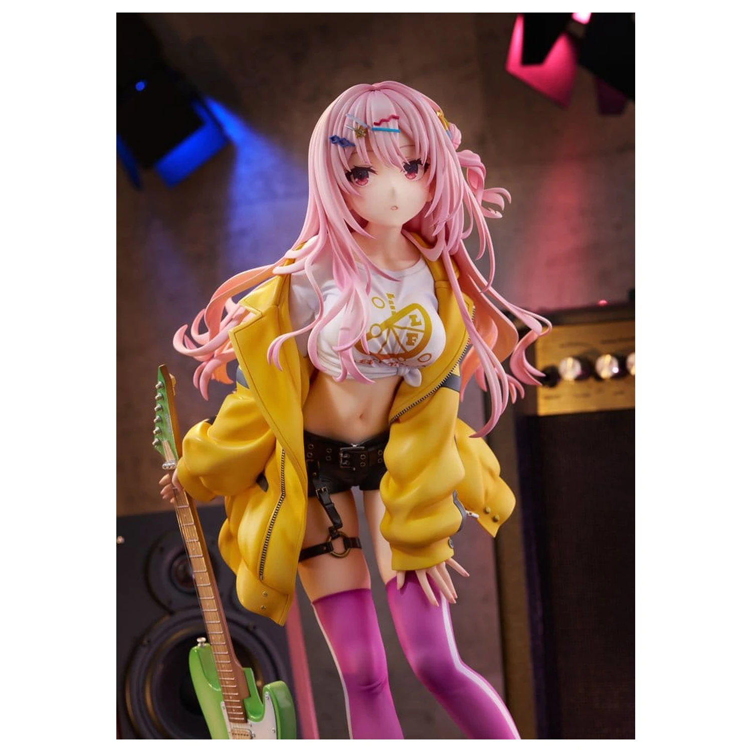 Originalni Lik PVC figura 1/3.5 LimeLight Lemonade Jam Ena Harumi AmiAmi Limited Edition 48 cm fotografija izdelka