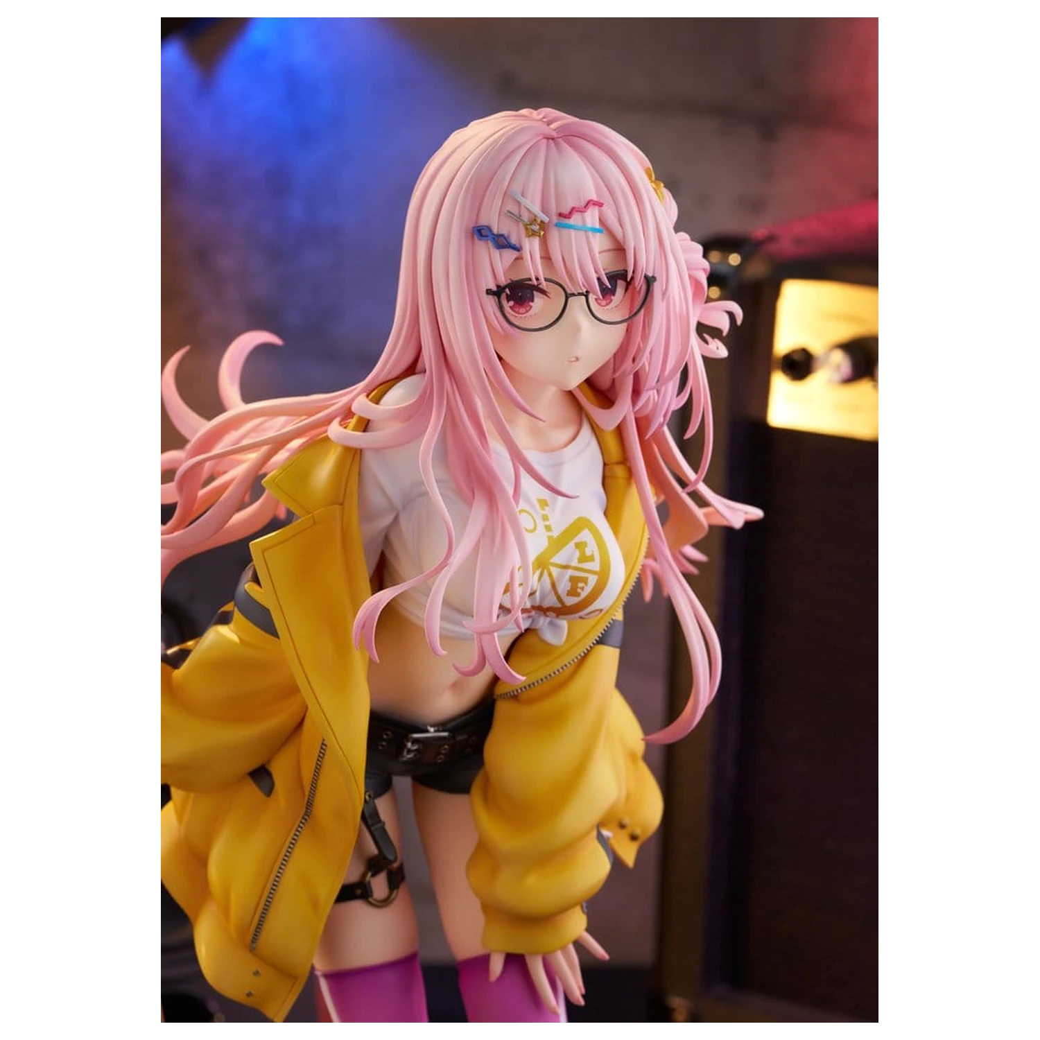 Originalni Lik PVC figura 1/3.5 LimeLight Lemonade Jam Ena Harumi AmiAmi Limited Edition 48 cm fotografija izdelka