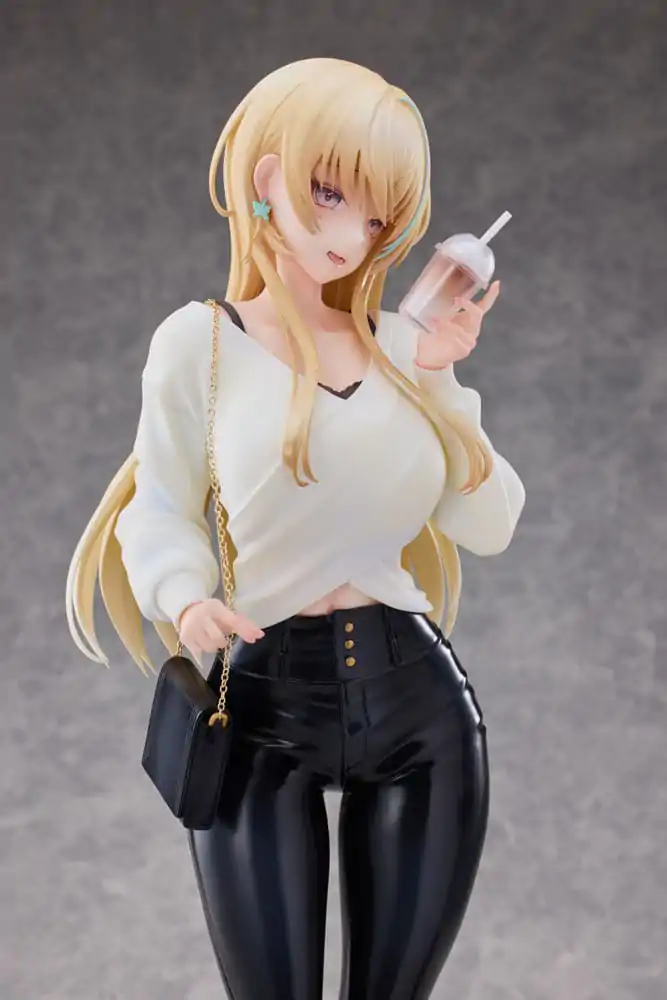 Original Character kip 1/4 Aoi Koigakubo Illustrated by Fujiko Leather Pants Deluxe Edition 42 cm fotografija izdelka