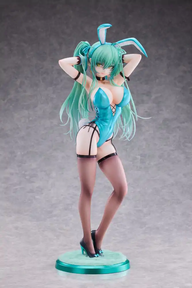 Original Character PVC Kip 1/4 Green Twin Tail Bunny-chan 43 cm fotografija izdelka