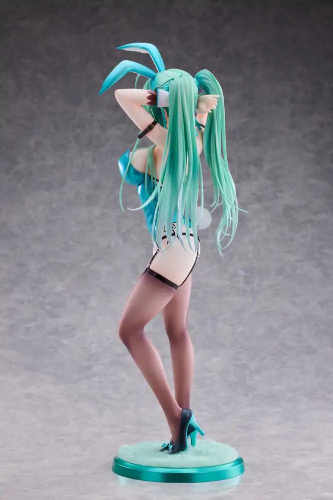 Original Character PVC Kip 1/4 Green Twin Tail Bunny-chan 43 cm fotografija izdelka