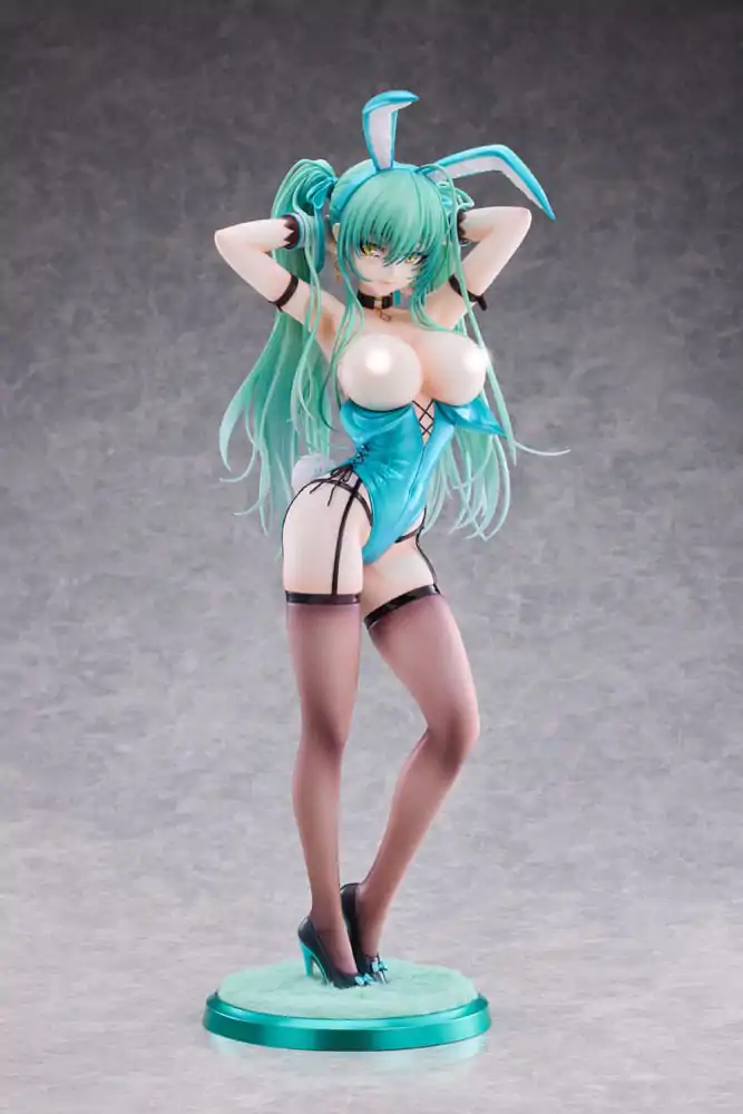 Original Character PVC Kip 1/4 Green Twin Tail Bunny-chan 43 cm fotografija izdelka