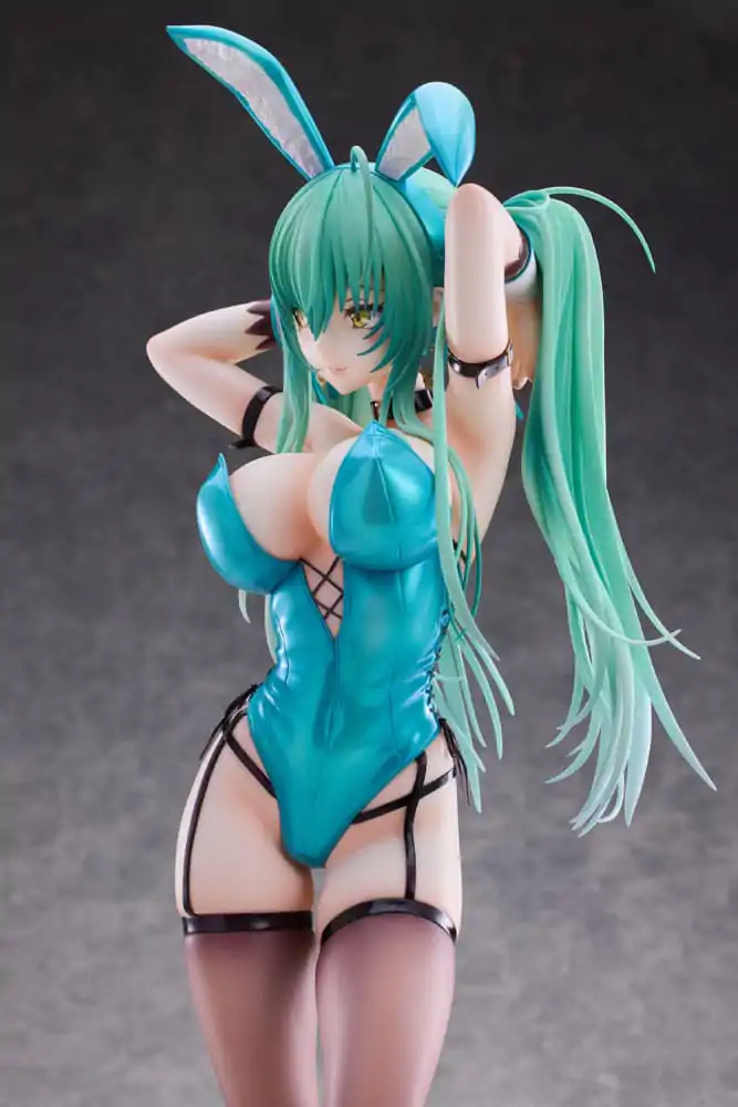 Original Character PVC Kip 1/4 Green Twin Tail Bunny-chan 43 cm fotografija izdelka