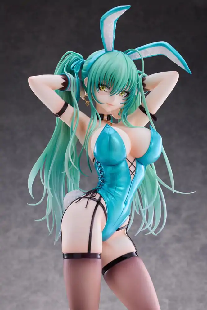 Original Character PVC Kip 1/4 Green Twin Tail Bunny-chan 43 cm fotografija izdelka