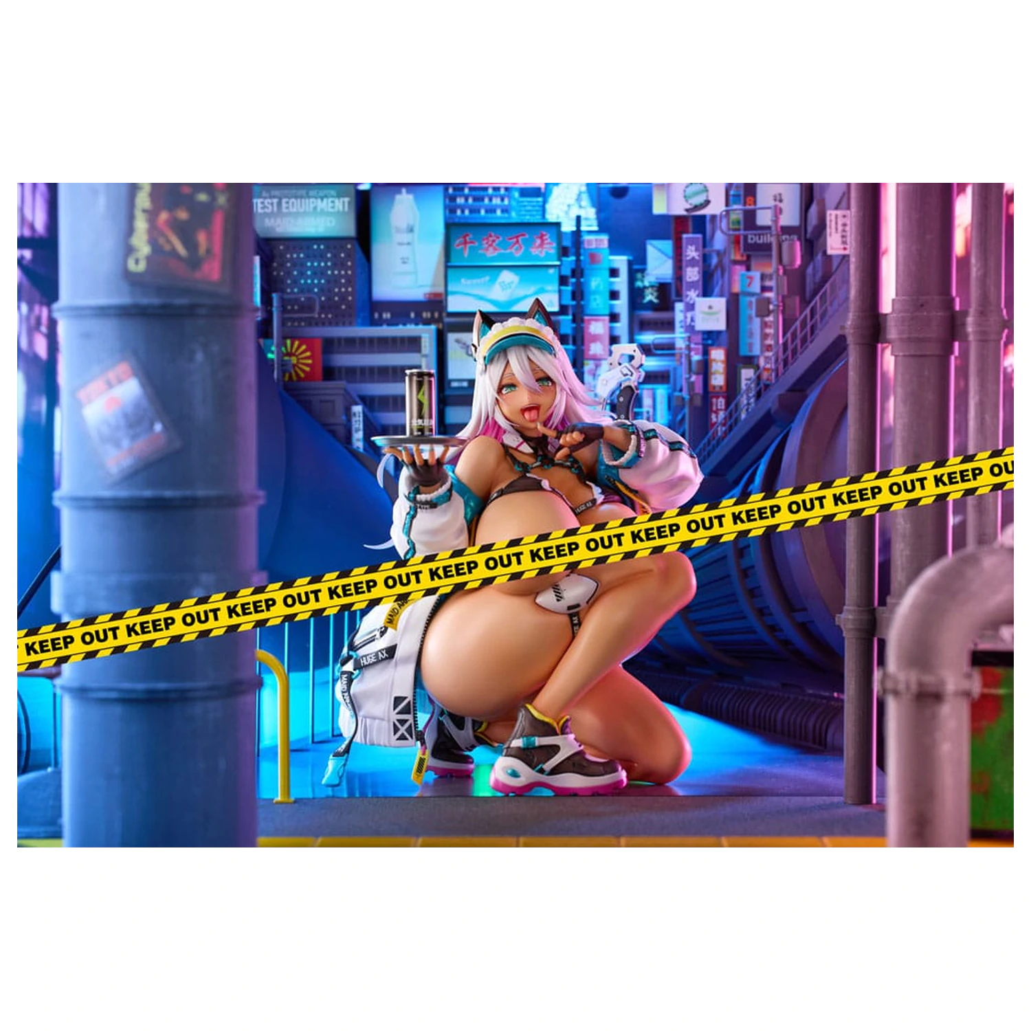 Kip Original Character 1/4 Meido-Busou: Ax Street ver. Pixel Philia Edition 37 cm fotografija izdelka