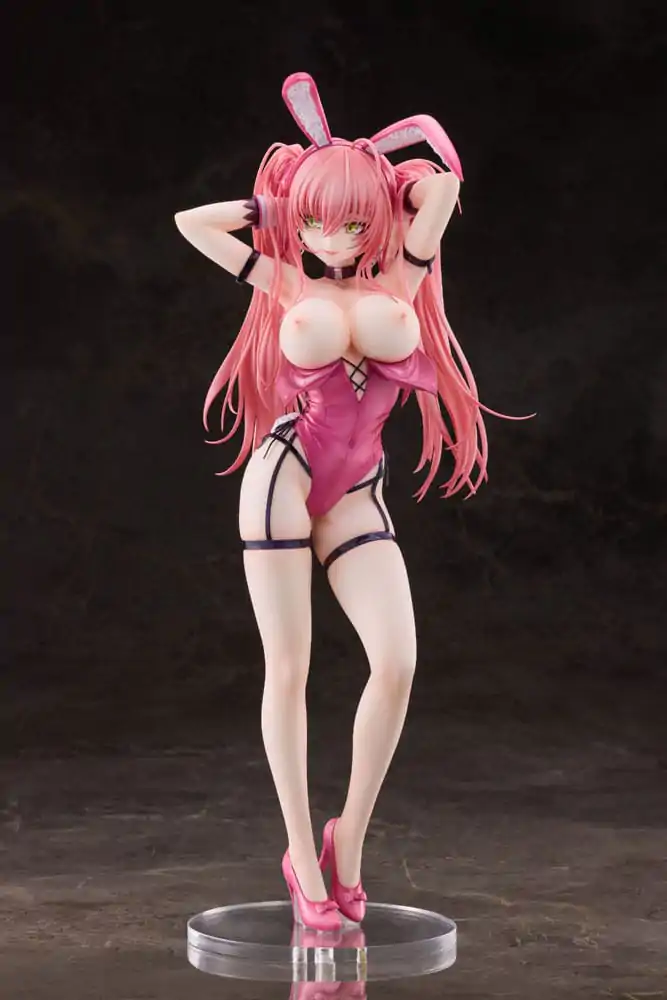 Original Character PVC Kip 1/4 Pink Twintail Bunny-chan Deluxe Ver. 43 cm fotografija izdelka