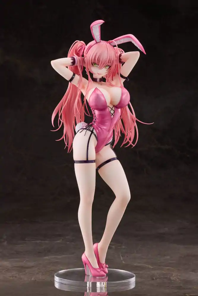 Original Character PVC Kip 1/4 Pink Twintail Bunny-chan Deluxe Ver. 43 cm fotografija izdelka