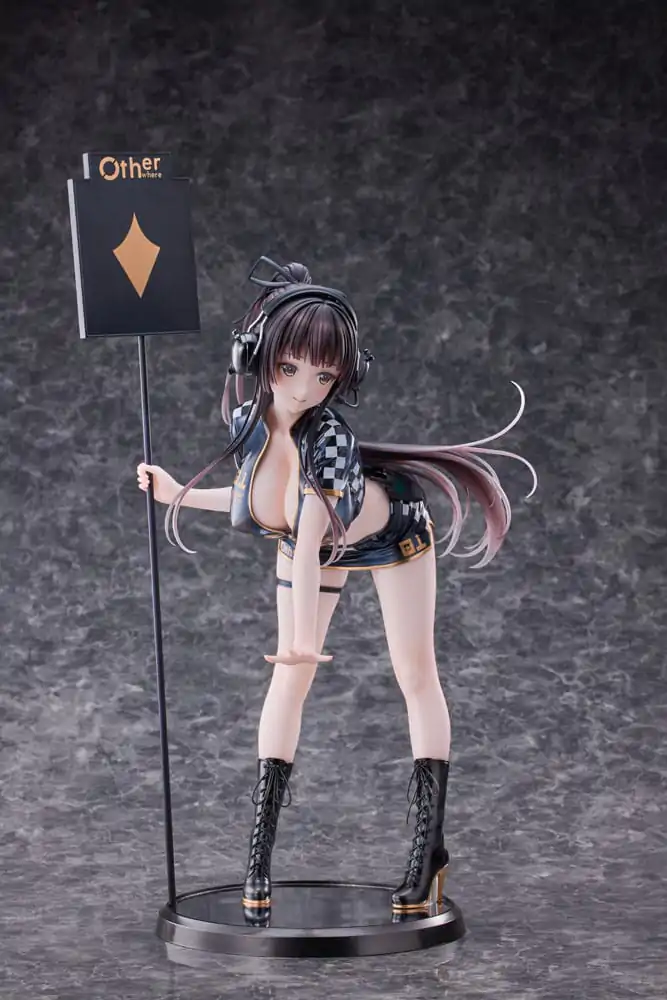 Original Character PVC kip 1/4 Racing Girl Kurumizawa 43 cm fotografija izdelka