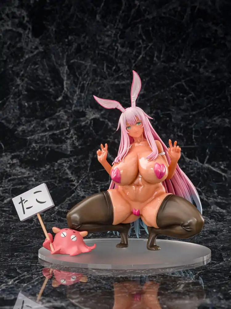 Originalna figura lika 1/5.5 Pink Hair-chan Kuro Gal Ver. Originalna ilustracija NeneneG 21 cm fotografija izdelka