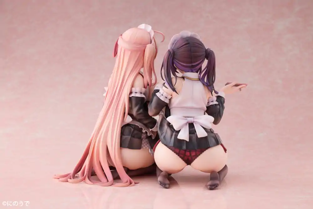 Original Character PVC kipi 1/5 2-Set Koho Miya & Otsuhane Fuwari illustration by Ninoude 18 cm fotografija izdelka