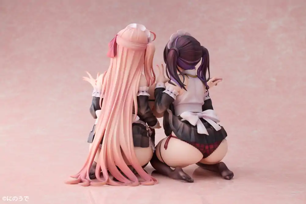 Original Character PVC kipi 1/5 2-Set Koho Miya & Otsuhane Fuwari illustration by Ninoude 18 cm fotografija izdelka