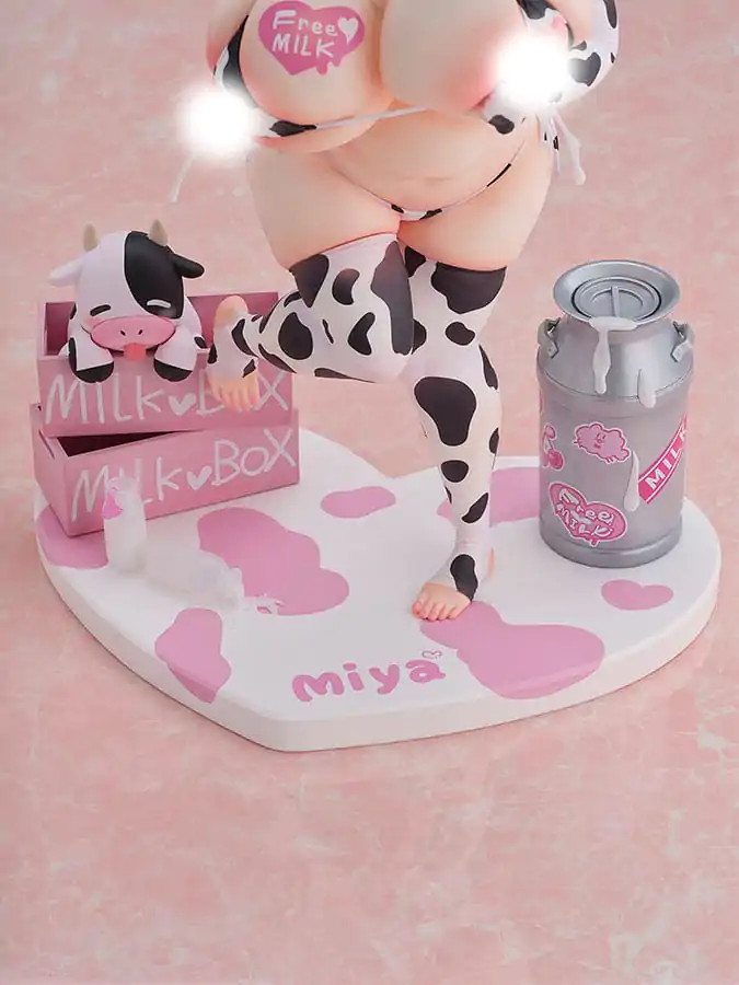 Original Character PVC kip 1/5 Miya-chan Cow Costume različica DX Edition 34 cm fotografija izdelka