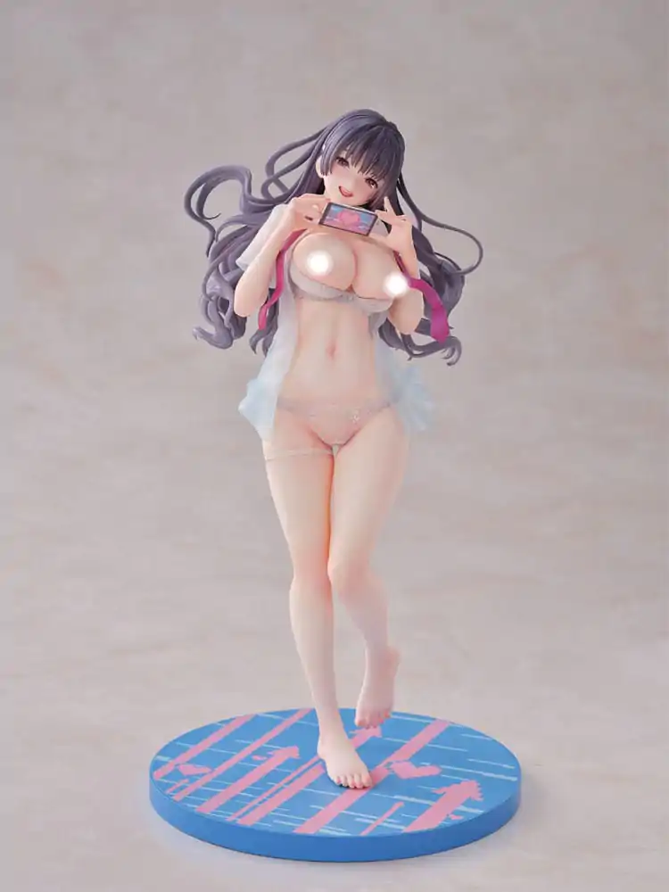 Original Character PVC kip 1/6 Ane Taiken Jogakuryou Sakuraya Mahiru Vol. 097 Cover Art 27 cm fotografija izdelka