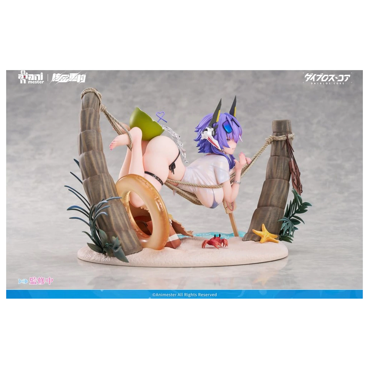 Original Character PVC figura 1/6 Bright Summer Barbera·Red ilustracija DaiblosCore 14 cm fotografija izdelka
