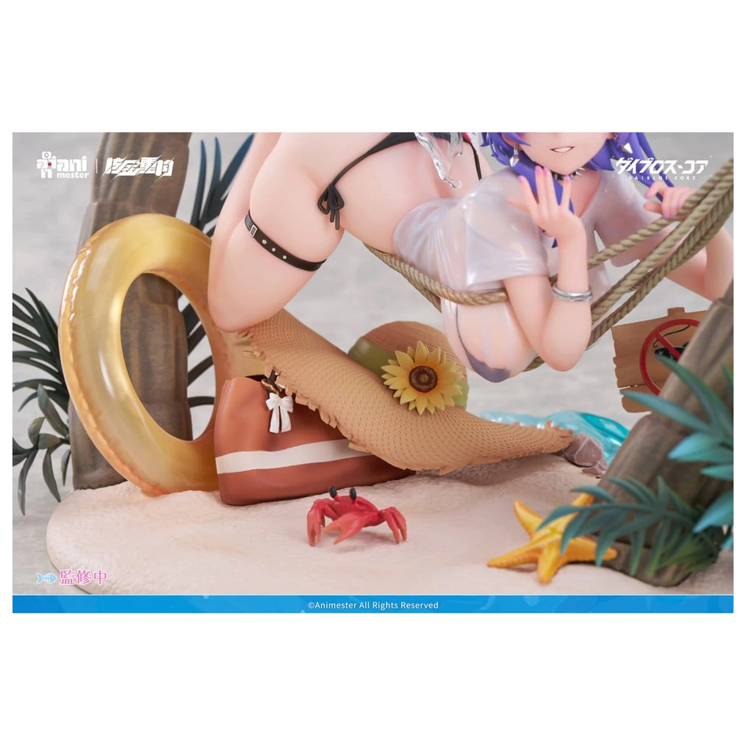 Original Character PVC figura 1/6 Bright Summer Barbera·Red ilustracija DaiblosCore 14 cm fotografija izdelka