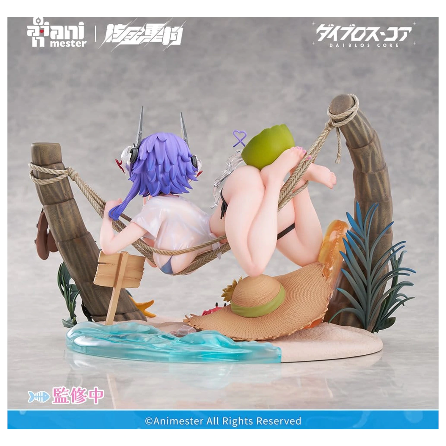 Original Character PVC figura 1/6 Bright Summer Barbera·Red ilustracija DaiblosCore 14 cm fotografija izdelka