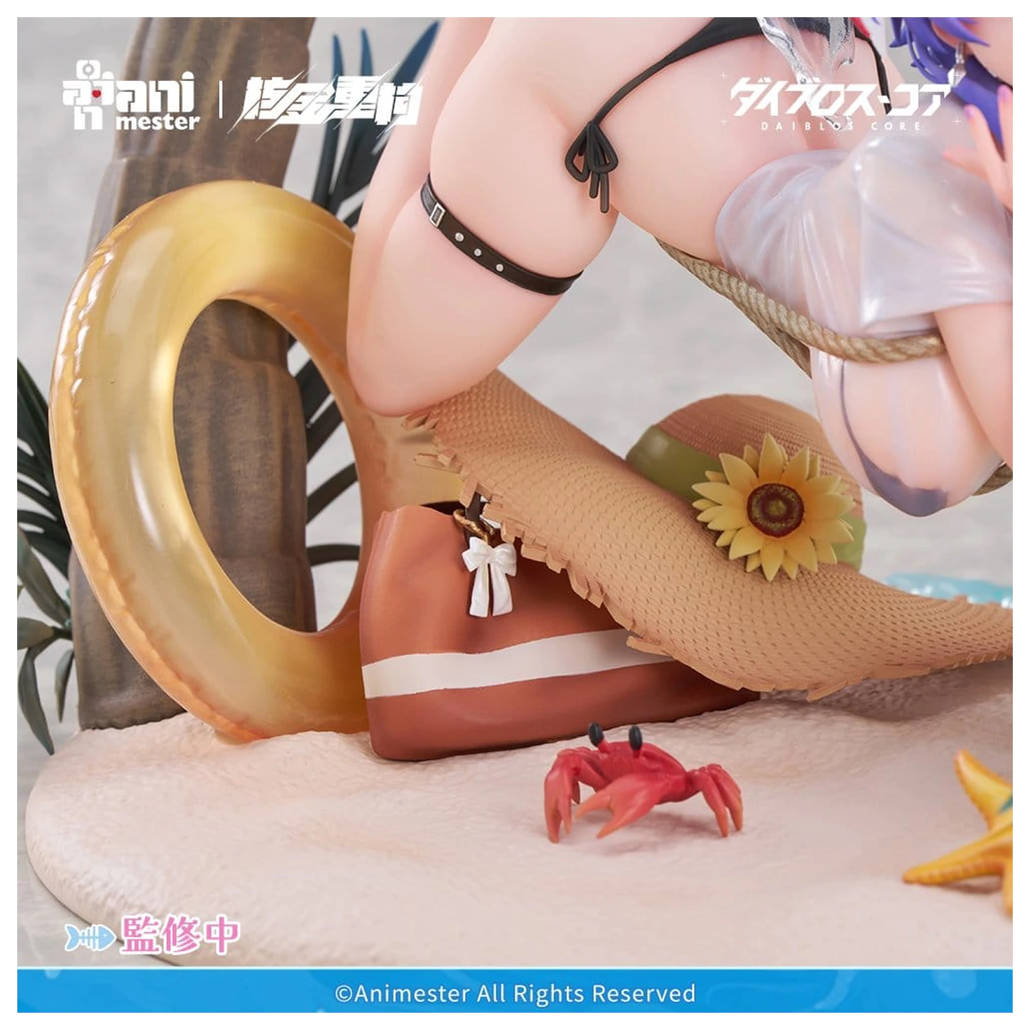 Original Character PVC figura 1/6 Bright Summer Barbera·Red ilustracija DaiblosCore 14 cm fotografija izdelka