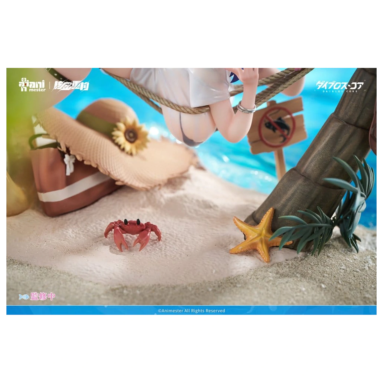 Original Character PVC figura 1/6 Bright Summer Barbera·Red ilustracija DaiblosCore 14 cm fotografija izdelka