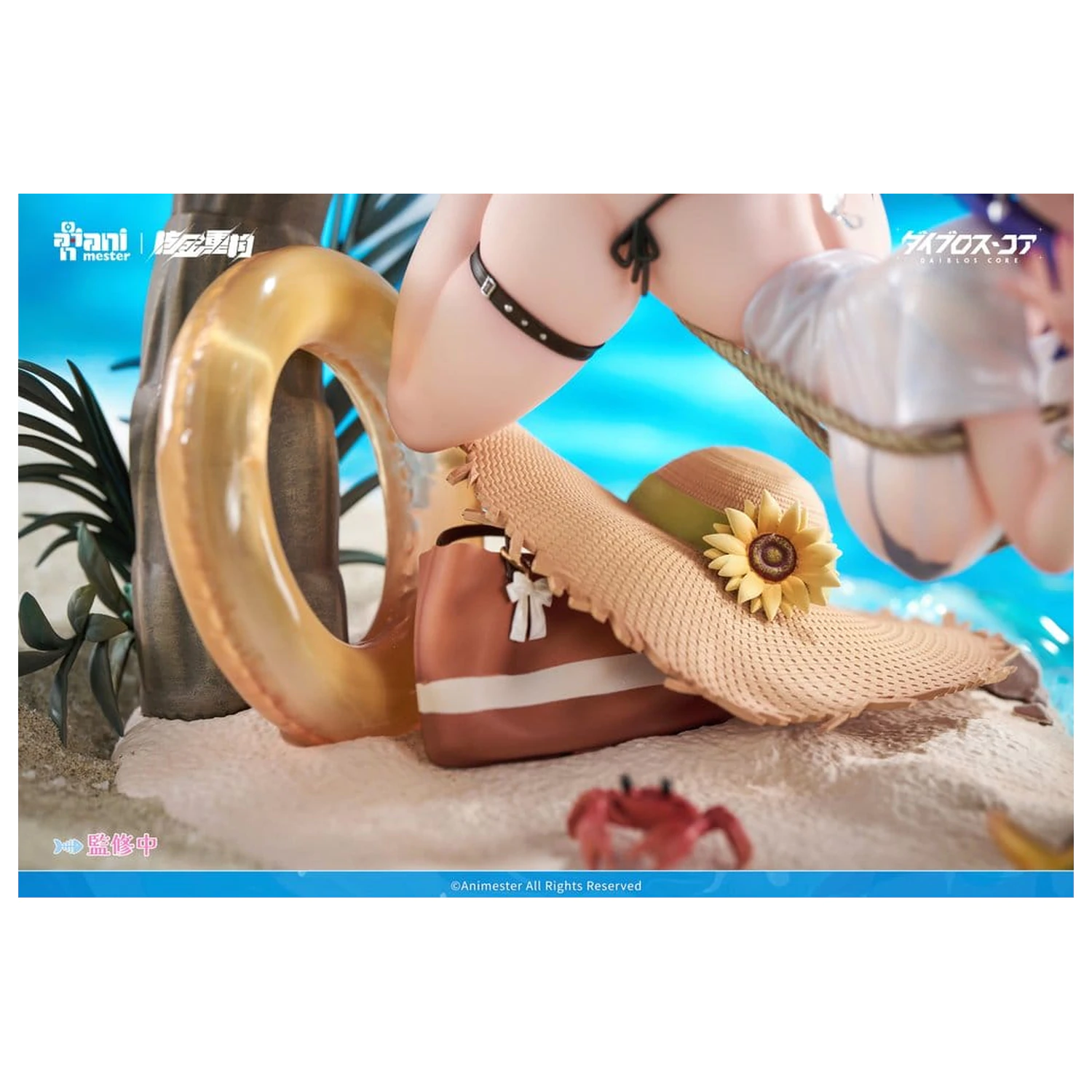 Original Character PVC figura 1/6 Bright Summer Barbera·Red ilustracija DaiblosCore 14 cm fotografija izdelka
