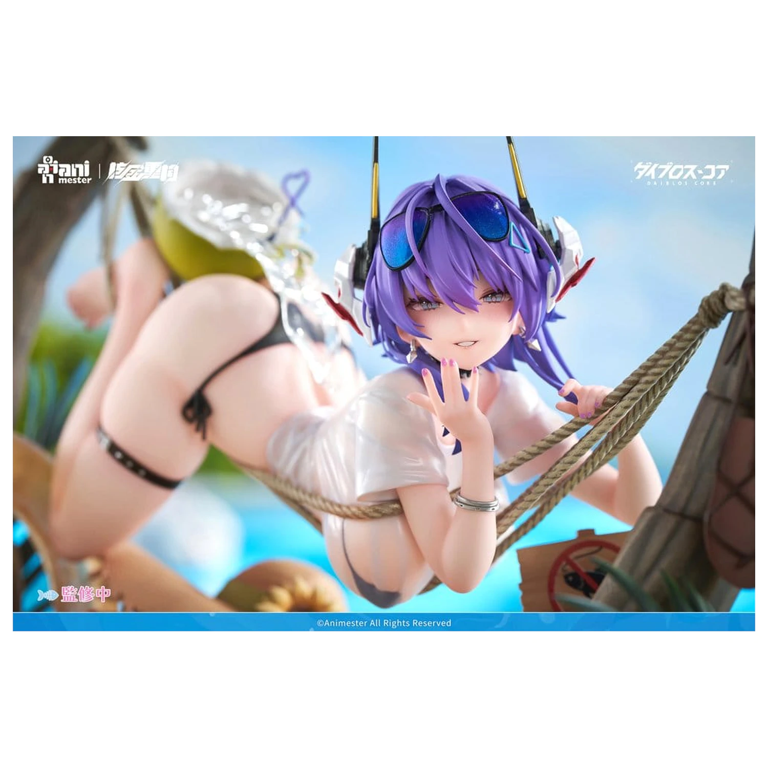 Original Character PVC figura 1/6 Bright Summer Barbera·Red ilustracija DaiblosCore 14 cm fotografija izdelka