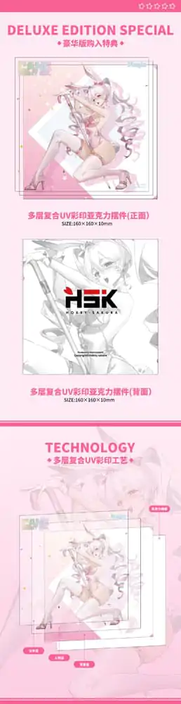 Original Character PVC kip 1/6 Cane Rabbit Girl Deluxe Edition 22 cm fotografija izdelka