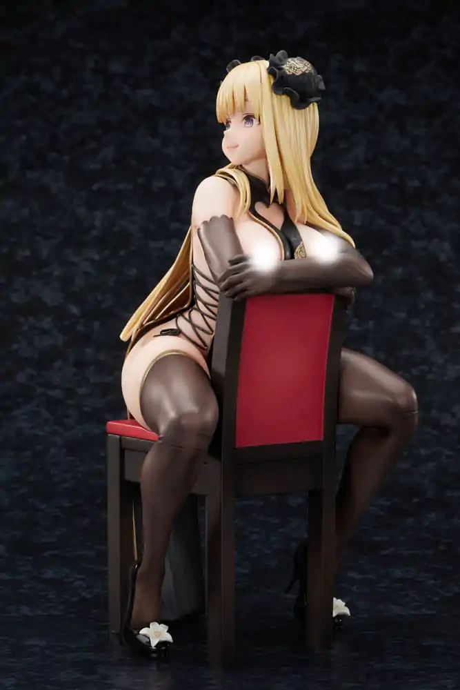 Original Character Kip 1/6 China Girl Black Ver. Ilustriral oekakizuki 20 cm fotografija izdelka