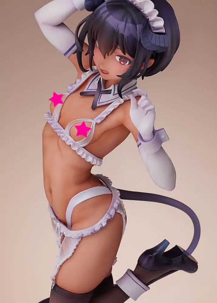 Original Character PVC Kip 1/6 Dai Kasshoku Jidai Saki 26 cm fotografija izdelka