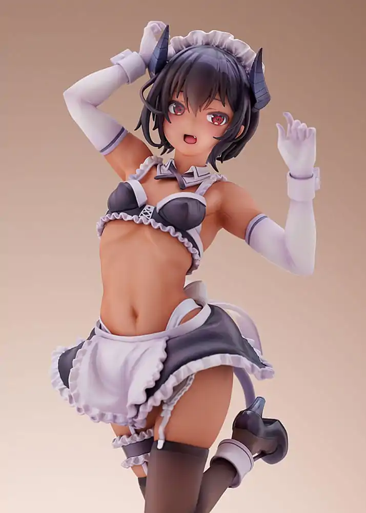 Original Character PVC Kip 1/6 Dai Kasshoku Jidai Saki 26 cm fotografija izdelka