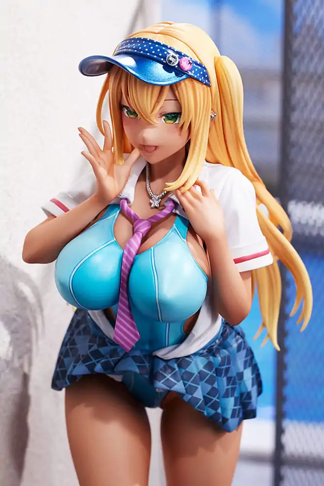 Original Character PVC Kip 1/6 Dai Kasshoku Jidai Yuse 26 cm fotografija izdelka