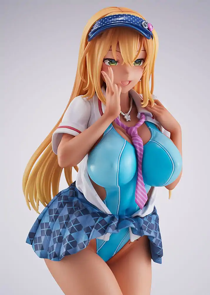 Original Character PVC Kip 1/6 Dai Kasshoku Jidai Yuse 26 cm fotografija izdelka