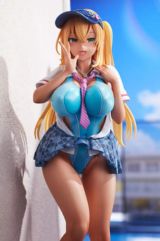 Original Character PVC Kip 1/6 Dai Kasshoku Jidai Yuse 26 cm fotografija izdelka