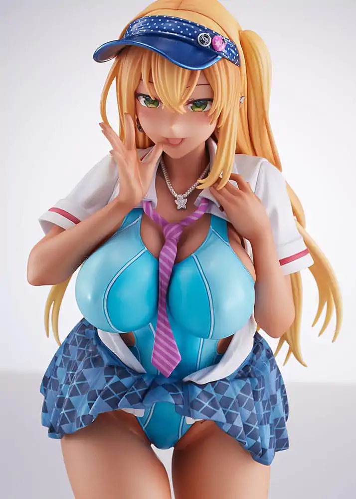 Original Character PVC Kip 1/6 Dai Kasshoku Jidai Yuse 26 cm fotografija izdelka