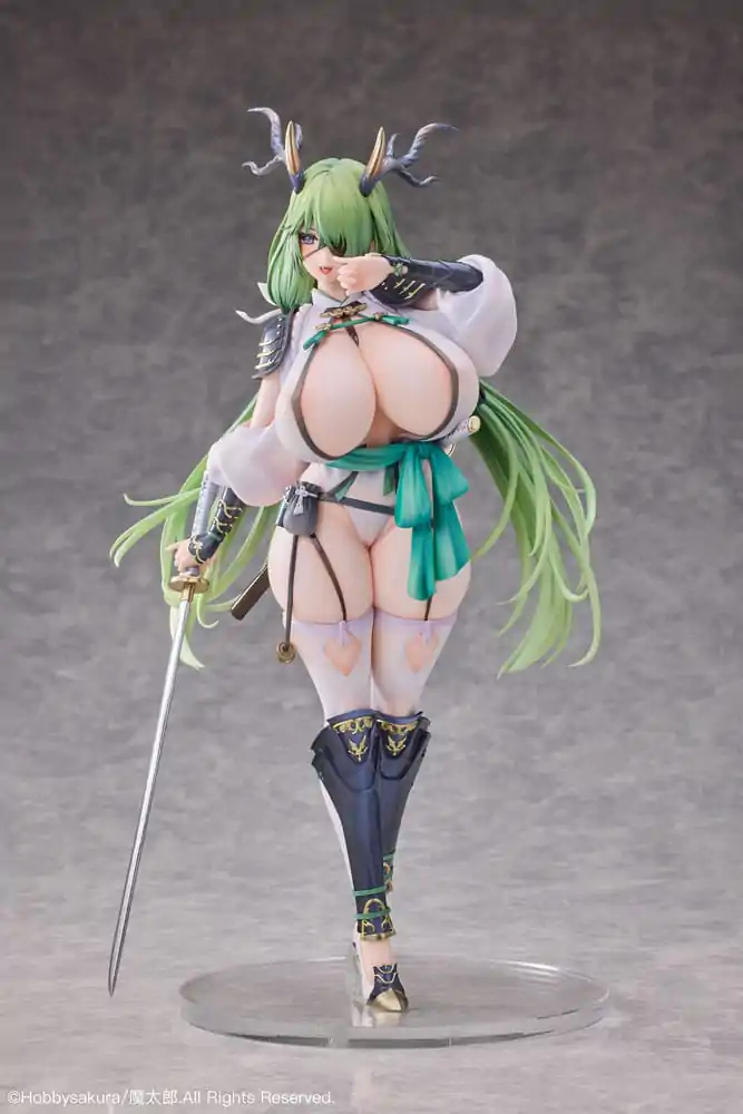 Original Character PVC Kip 1/6 Dokuganryu-chan Ilustriral Mataro 30 cm fotografija izdelka