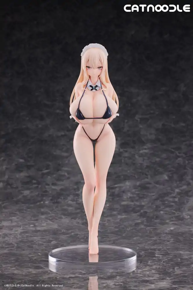 Original Character PVC kip 1/6 Dosukebe Bikini wo Kitekureru Juujun na Maid-san Illustration by Himuka Yuzuki 27 cm fotografija izdelka