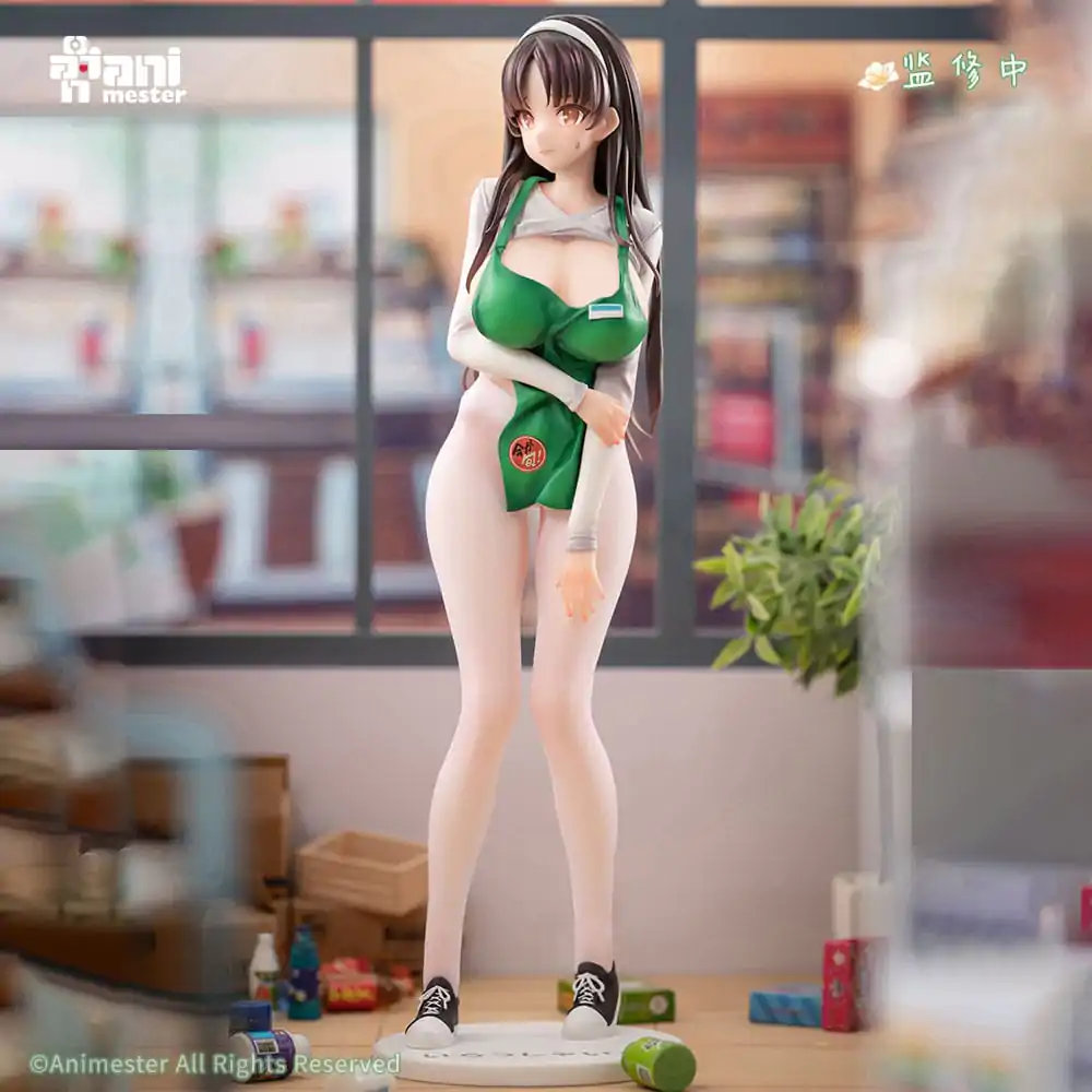 Original Character Kip 1/6 First Business! Mari Hanamiya the Gentle Shop Assistant illustration by POPQN 28 centimetrov fotografija izdelka