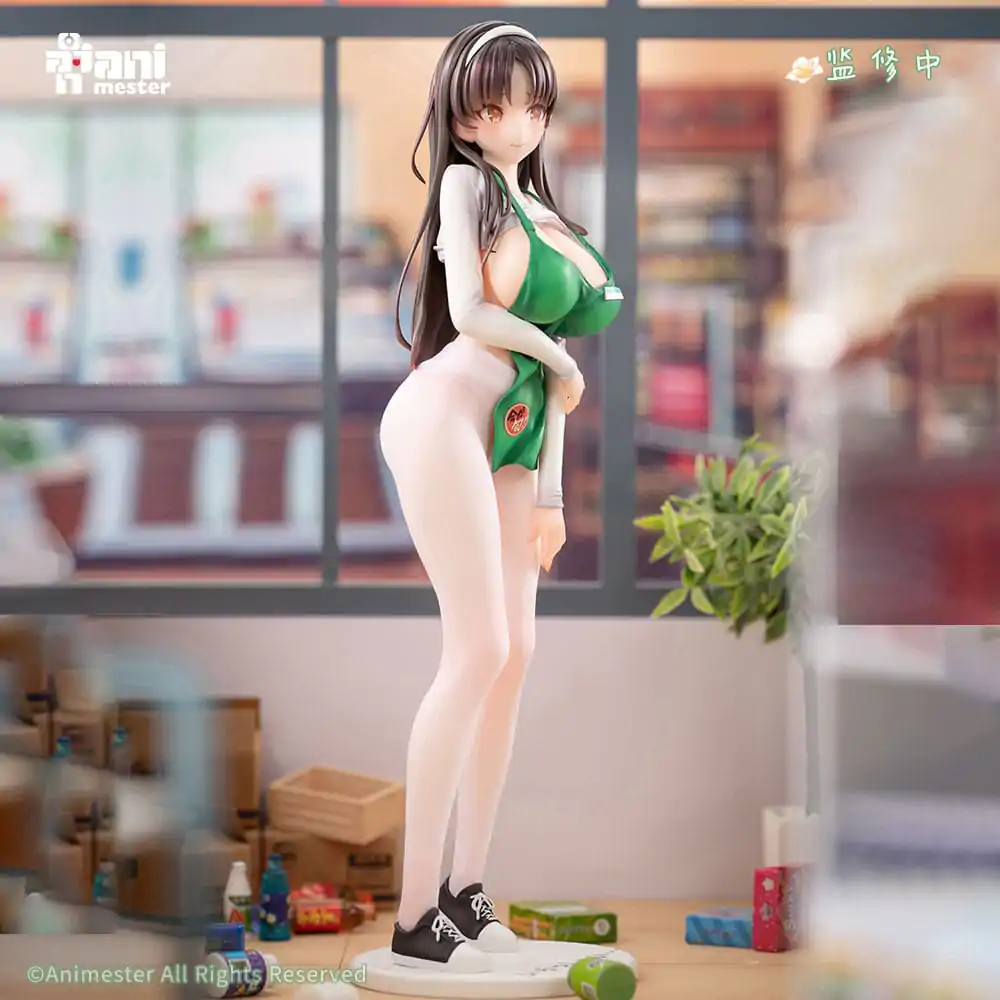 Original Character Kip 1/6 First Business! Mari Hanamiya the Gentle Shop Assistant illustration by POPQN 28 centimetrov fotografija izdelka